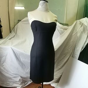 Michael kors, two tone, size 8 sleeveless dress